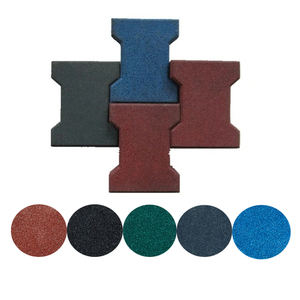 Adoquines de goma entrelazados para exteriores, baldosas de hueso de perro, ladrillo - Product Image 6