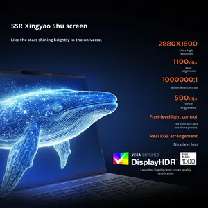 Xiaoxin Pro16GT 2025 แล็ปท็อปใหม่ ตัวเครื่องโลหะ ภาษาอังกฤษ AI 7 350 หน้าจอ OLED 16 นิ้ว 120Hz สำหรับนักศึกษาและธุรกิจ ใช้ชิป AMD Ryzen - Product Image 4