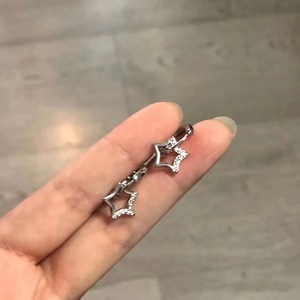 2025 di moda di stelle nuova tendenza in oro placcato squisito orecchio orecchini per le donne ispirate al Design a cinque stelle per l'anniversario - Product Image 5