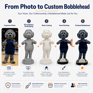 Mascotte Personalizzata di Leone Marino Realistica, Statuetta Dipinta a Mano, Souvenir Sportivo, Scultura in Resina, Regalo Aziendale - Product Image 5