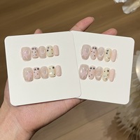 Ongles press-on œil de chat en gel souple, directement de l'usine, couvrance totale, design personnalisé disponible