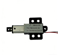 Actionneur linéaire compact à levier pour maison intelligente et vélo électrique, course personnalisable, 24V, poussée, étanchéité IP65, capacité de charge 10000N