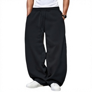 New Winter Arrival Men's Color Basic Midweight 100% Cotton Straight Fit Jogging Casual <b>Trousers</b> for Sale in Bulk - Product Image 1