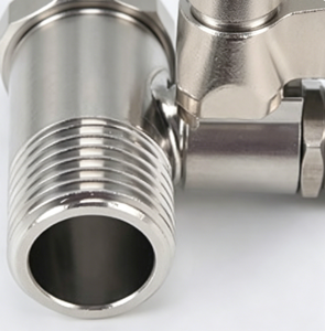 Válvulas de Bola Manuales de Acero Inoxidable de 3 Vías al por Mayor, OEM, Alta Temperatura, Puerto DN4 para Purificador de Agua - Product Image 1