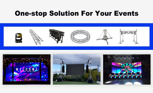 Sistema de Pantalla LED para Conciertos, 7680hz P2.6/P2.9/P3.9, con SDK, Pantalla Gráfica para Tiendas, 3x2 - Product Image 2