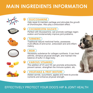 Natural Mobility Hip & Joint Chews pour chiens-avec glucosamine, chondroïtine et MSM-Réduit la raideur et favorise la santé musculaire - Product Image 2