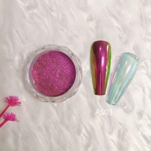 LIBO 2026 Nueva Llegada Polvo Aurora 6 Colores Polvo Fino para Uñas Polvo Cromado Efecto Espejo - Product Image 3