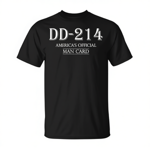 Camiseta Militar Oficial DD-214, Diseño de Tarjeta de Visita de Veterano Orgulloso de Estados Unidos, Camisetas Promocionales - Product Image 2