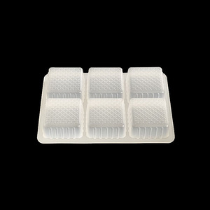 Vassoio per alimenti monouso in plastica con vassoio personalizzato a 6 scomparti - Product Image 4