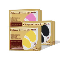 Masque pour les yeux au collagène doré Patch blanchissant anti-âge pour les yeux Gel de soin des cernes Patch pour les yeux