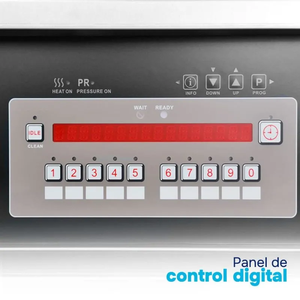 Friteuse à pression au gaz avec filtre à huile, 32 morceaux de poulet. - Product Image 4