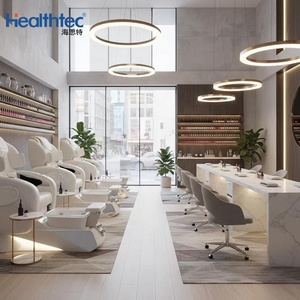 Healthtec 2025 nouvelles dimensions de chaise de pédicure de spa de massage complet du corps de luxe pour salon de manucure - Product Image 2