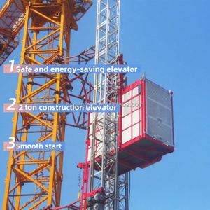 Tiết kiệm năng lượng xây dựng thang máy Palăng và nóng bán nhỏ nâng nền tảng được sử dụng cho xây dựng trang web Lift - Product Image 5