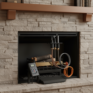 Kit d'assemblage pour allumage de foyer, pièce de rechange en acier inoxydable, modèle d'installation autonome D0100X38RF6 - Product Image 2