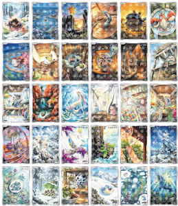 YQ Premium Pokemoned Fantasy Box Metal Card Relief 3D Collectible Fan Art Sealed Blind Boxes Rare TCG Trading Game Booster Box - Product Image 5
