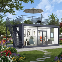 TOPPER Maison conteneur préfabriquée mobile et démontable, à montage facile, pour logement d'ouvriers, dortoir et camp de travail