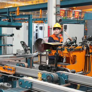 Système de <span class=keywords><strong>façade</strong></span> mur-rideau en verre avec profilés en aluminium décoratifs extérieurs pour bâtiments de bureaux modernes personnalisés - Product Image 5