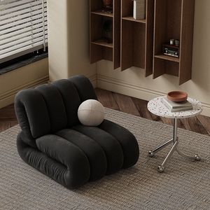Poltrona Ergonomica Ondulata con Tessuto Morbido per Soggiorno <span class=keywords><strong>e</strong></span> Camera da Letto - Product Image 1