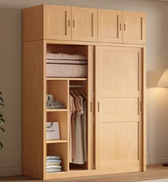 XCZ Anpassbarer MDF Zeitgenössischer Moderner Schiebetür-Kleiderschrank - Heim-Schlafzimmer-Schrank