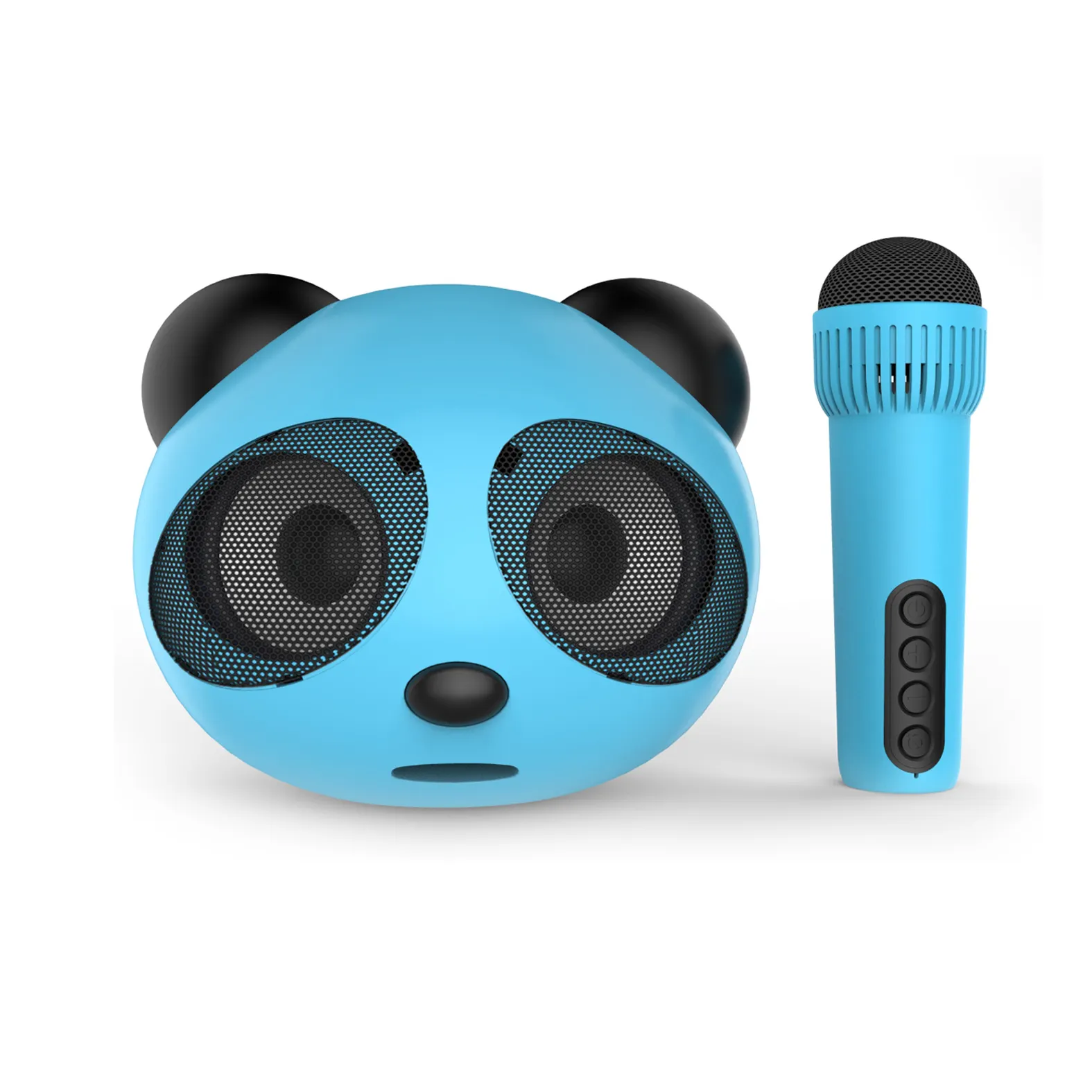 2023 nuevos altavoces de Karaoke inalámbricos Panda looking soporte Bluetooth para puesta en escena