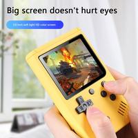 Портативная игровая консоль 400 в 1 с мини-играми, ретро-видеоприставка, 8-битная, с 3,0-дюймовым цветным ЖК-экраном, на батарейках
