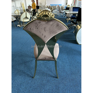 Mới Nhất Hoàng Gia Bạc Thép Không Gỉ Hội Trường Khách Sạn Đám Cưới Tổ Chức Sự Kiện Comercial Ghế Dành Cho Người Lớn Đảng Ghế Vàng Ghế Bên Hoặc Khóa - Product Image 3