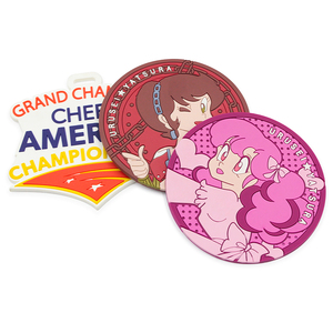 Wholesale Custom Logo PVC <b>Keychain</b> 2D 3D Silicone Rubber Soft Keyring Waterproof Cartoon <b>Anime</b> Style Personalized Design - Product Image 1