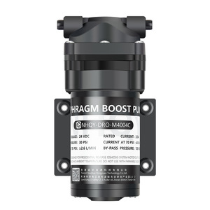 Pompe à diaphragme Nhqy, moteur 24V DC, 30Psi, 2,6L/min pour système de purification d'eau RO - Product Image 1