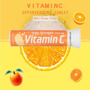 Comprimés effervescents de vitamine <span class=keywords><strong>C</strong></span> aromatisés aux fruits OEM & ODM 1000 mg pour adultes, adolescents et soutien immunitaire, antioxydant, énergie - Product Image 5