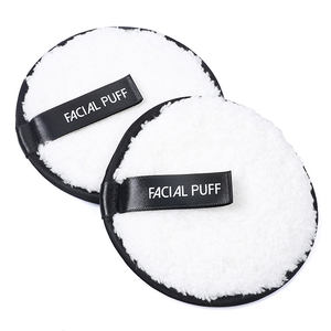 Lingettes démaquillantes en <span class=keywords><strong>coton</strong></span> microfibre extra-douceur réutilisables de marque privée pour le visage lingettes démaquillantes pour la magie blanche - Product Image 1