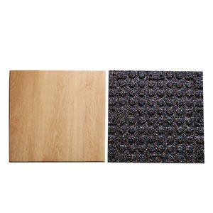 Tapis de <span class=keywords><strong>sol</strong></span> de <span class=keywords><strong>gym</strong></span> en caoutchouc à grain de bois de luxe, antidérapants, absorbant les chocs, faciles à nettoyer, revêtement de <span class=keywords><strong>sol</strong></span> de fitness pour usage domestique et commercial - Product Image 2