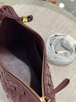Sac Hobo en Cuir Tressé de Luxe Style Vintage pour Femme, Sac à Bandoulière Souple avec Ferrures Dorées, Sac à Main en Cuir Véritable pour l'Été