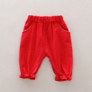 Fabricante de Ropa, Conjunto de Verano para Niños, Estilo Nuevo, Hombros Descubiertos, Manga Corta, Estampado, Algodón - Product Image 6