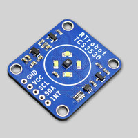Module de capteur de lumière couleur RGB haute précision TCS3530, communication I2C avec régulateur LDO, fonction de détection de scintillement