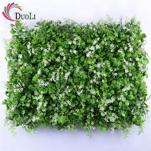 Khuyến Mại 50X50cm Dọc Nhựa Nhân Tạo Cây Xanh Tường Ban Công Trang Trí Cỏ Lá <span class=keywords><strong>Mat</strong></span> Nhà Sản Xuất - Product Image 5