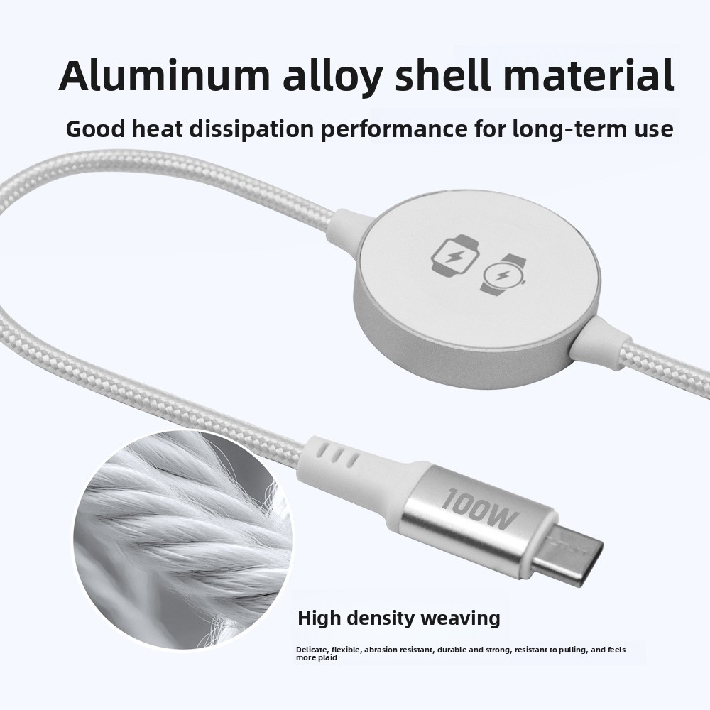 2 in 1 USB C <strong>Multi</strong> <strong>Charging</strong> Cord for Iwatch Charger,100W Travel <strong>Multi</strong> Fast <strong>Charging</strong> <strong>Cable</strong> for Phone <strong>2026</strong> New Design
