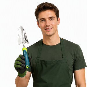 ชุดเครื่องมือปลูกต้นไม้สแตนเลสพร้อมด้ามจับพลาสติก - Product Image 4