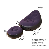 IStapromo Geschenk Hochwertiges aufblasbares Lazy Sofa für Zuhause, Tatami-Sofa für Schlafzimmer und Wohnzimmer