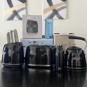 Style italien - <span class=keywords><strong>Grille</strong></span>-<span class=keywords><strong>pain</strong></span> automatique à ouverture automatique, design rétro, 2 tranches, 6 niveaux de brunissage, 7 finitions élégantes pour la cuisine - Product Image 2