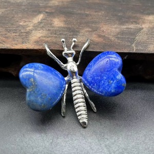 Venta al por mayor de abejas de cristal transparente talladas en ojo de <span class=keywords><strong>tigre</strong></span> y ágata para decoración - Product Image 6