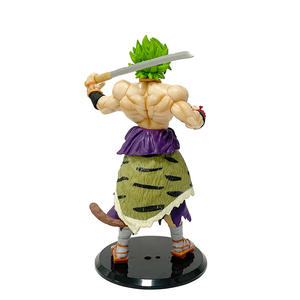 20CM <span class=keywords><strong>Manga</strong></span> Figurine Statue Dragon Samouraï Goku Broli avec Katana Épée Figura Dessin Animé Modèle PVC <span class=keywords><strong>Anime</strong></span> Figure Jouets Cadeau - Product Image 6