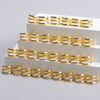 Verstellbare Gold/Silber Haarzopf-Perlen, Dreadlock-Manschetten, Ringe, Reifen, Zopf-Accessoires für Hochzeiten