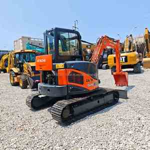 Stock d'occasion à vendre : Mini-excavatrice Hitachi ZX 50U d'origine japonaise, poids opérationnel 5T, moteur Cummins, Poclain 3M - Product Image 3