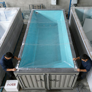 Piscine composite, conception de piscine, piscine en fibre de verre, moule de piscine, piscine extérieure en fibre de verre, pompe à eau pour piscine, conteneur de piscine - Product Image 5