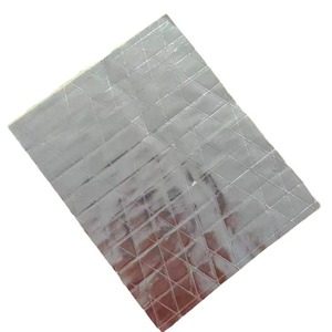 Rouleau de laine de verre Rongke, épaisseur 80 mm, densité 12 kg, isolation ignifuge pour structures en acier de serres - Product Image 1