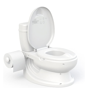 White Educational <b>Potty</b> For Children 39x28x38 Cm First Toilet <b>Training</b> Seat - Product Image 1