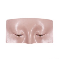 Masque d'exercice d'entraînement de maquillage en gros 3D sourcils ombre à paupières réaliste 5D visage yeux Mannequin Silicone tableau de pratique de maquillage