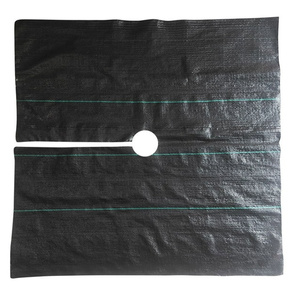 Telo Pacciamante Quadrato 3'x3' <span class=keywords><strong>per</strong></span> Protezione Alberi, Barriera Anti-Erbacce, Tessuto Paesaggistico - Product Image 3