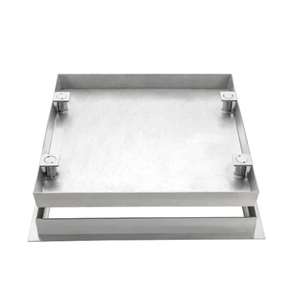 체인이있는 En124 평방 주거용 맨홀 커버 아연 도금 스틸 맨홀 커버 - Product Image 6