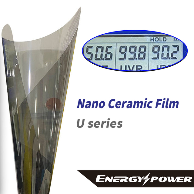 Nano Ceramic Heat Rejection Automotive Insulation Security Privacy Car Solar Window Tint Film Papel Polarizado Nano Ceramic